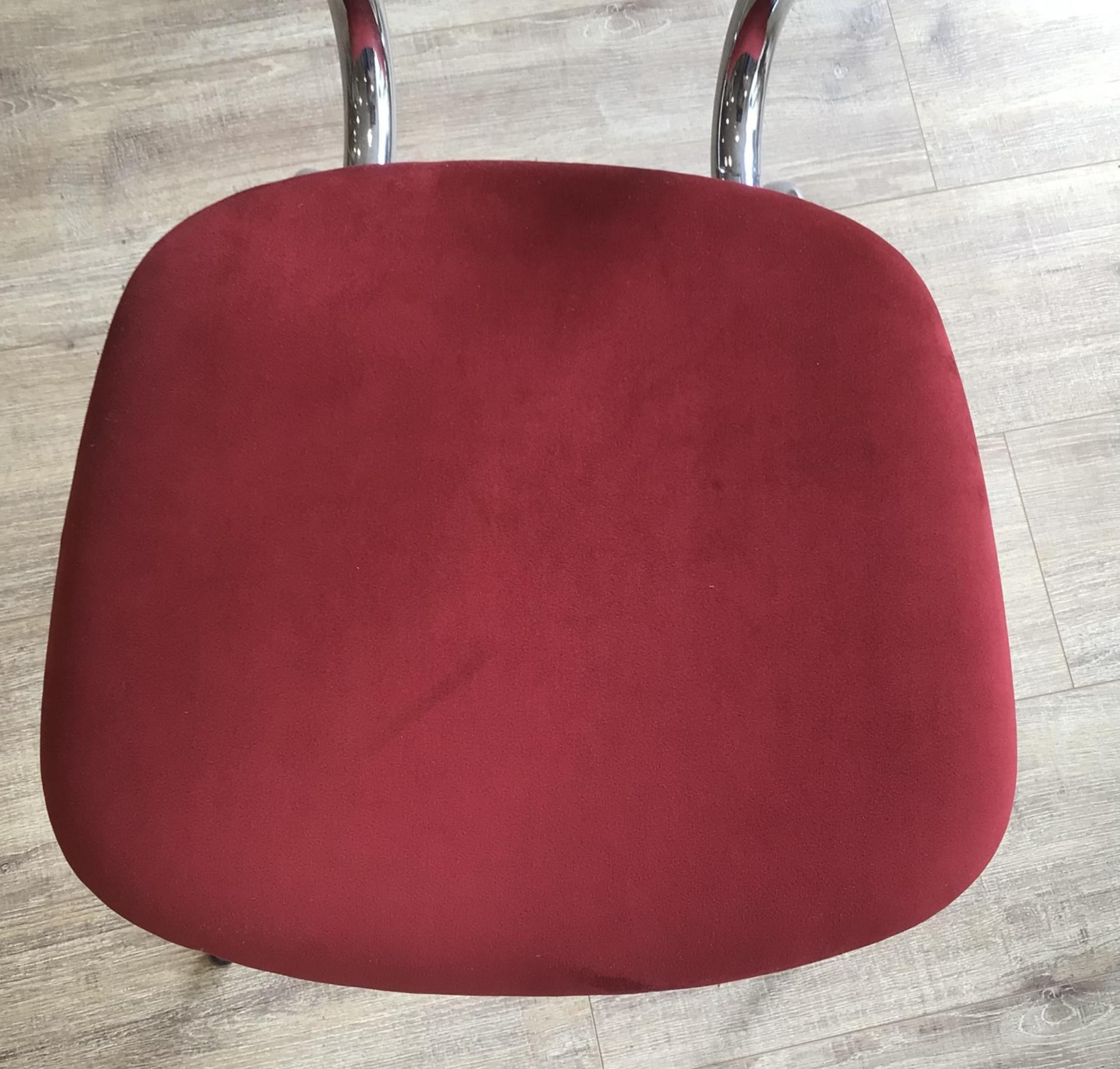 Chaise en Formica rouge DESTOCKAGE